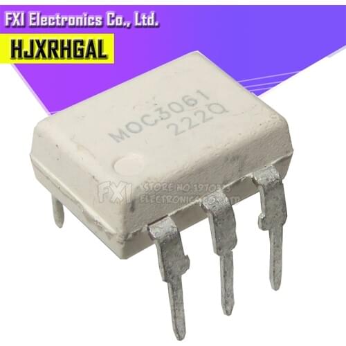 10PCS MOC3061 DIP6 DIP SMD Optocoupler new original