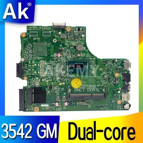 13269-1 Laptop motherboard For DELL Inspiron 3542 3442 original mainboard 3558U/3205U/3805U/2957U