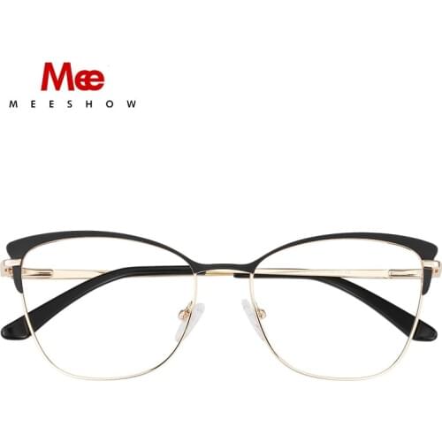 2020 MEESHOW Glasses Frame women square Prescription Eyeglasses Female Myopia Optical Frames trending Spectacles Eyewear m6918