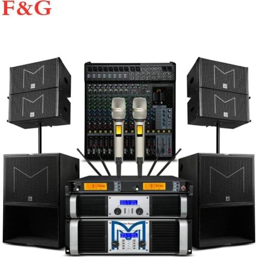 Audio Active Line Array altavoz A2 solo 10 pulgadas Mini Line Array altavoz