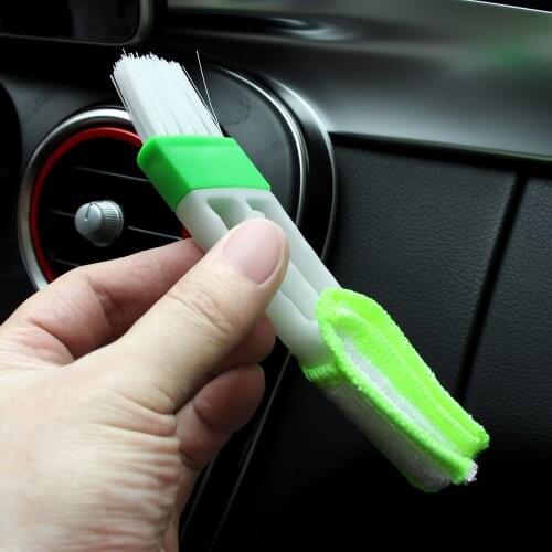 Car Cleaning Double Side Brush Sticker For Citroen c3 c4 c5 saxo xsara grand picasso c4l c5 xantia 2 1 berlingo c1 c2 jumper