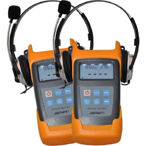 Free Shipping 1 pair 100KM Joinwit JW4103N 1310/1550nm Handheld Fiber Optical Talk Set JW4103N 100KM Optical Fiber talk set
