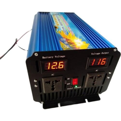 DHL FedEx Free Shipping inverter 3000w pure inverter pure sine wave inverter 3KW conversor de onda senoidal pura