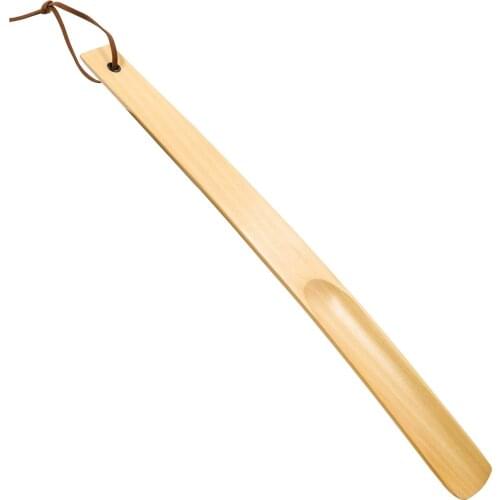 Wooden Shoe Horn, 15” Long Shoe Horn for Seniors, Men, Women, Kids, Long Handle Shoe Horn , Shoe Spoon/Boot Horn
