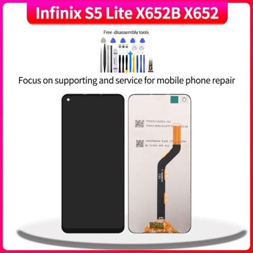 For Infinix S5 Lite X652B x652 Touch Screen Digitizer Assembly For S5 Lite X652B x652 lcd Replacement With Free Tools