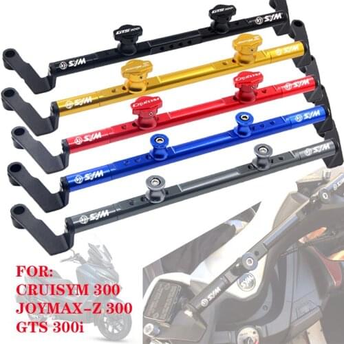 For SYM Joymax Z300 GTS300i CRUISYM 300 handlebar Motorcycle Accessories Mutifunctional Mobile Phone Stand Balance Bar Cross Bar