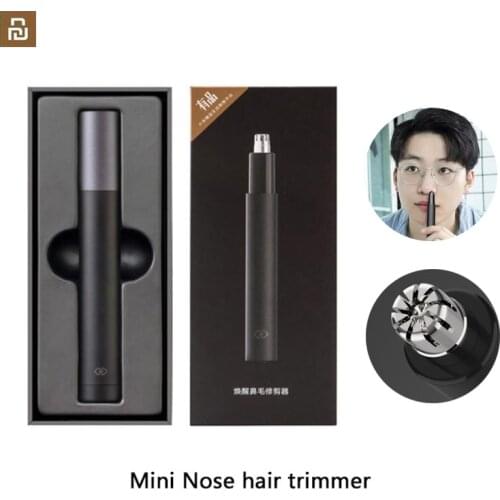 Youpin Huanxing Mini Electric Nose Hair Trimmer HN1 Sharp Blade Body Wash Portable Minimalist Design Waterproof For Daily Use