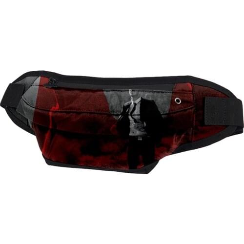 M.Pokora waist bag chest bag tide brand messenger student shoulder bag mobile phone small bag waterproof