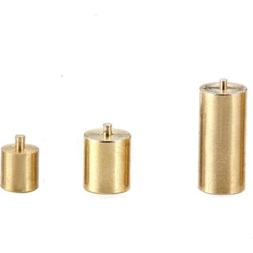 M1.7 M2 M2.5 M3 Round thimble Welding Column Copper Stud Weldings Screw PCB Spot welding Fixed Columns 10PCS