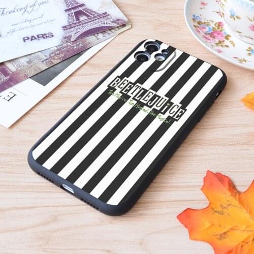 Beetlejuice The Musical Print Soft Silicone Matt Case For Apple iPhone Case