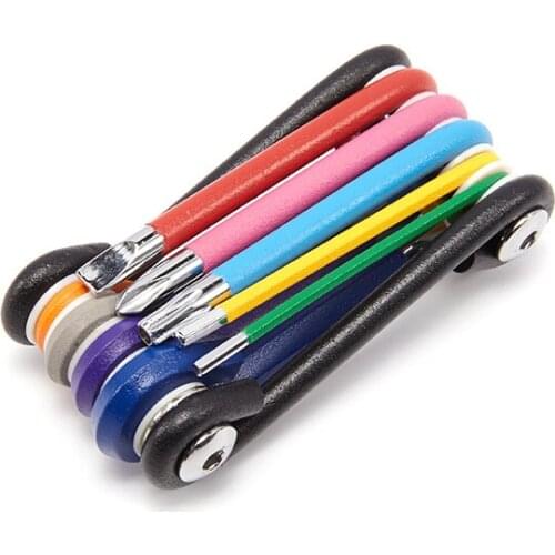 Avian 9 in 1 Multifunctional Mini Repair Tools Set Kit Colorful Hex Mountain Road Bike MTB Cycle Screwdriver Wrench Tool Sets