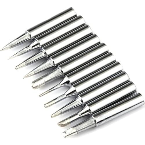 Lead-free Soldering Iron Tips Solder Tip 900M-T For Hakko 936 907 937 8586 898D 936d Lukey 852D Rework Soldering Station Tool