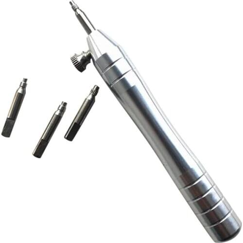 Stainless Steel Watch Crown Tube Removal Screwdriver with 4 Pins for RLX Tudor Watch Repair Tools Durable Easy to Use