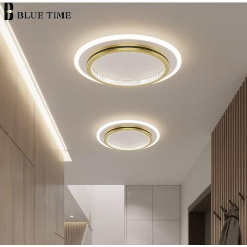 Black&Gold LED Ceiling Light Modern Indoor Ceiling Lamp for Living Room Bedroom Dining Room Kitchen Home Decor Lighting Fixtures
