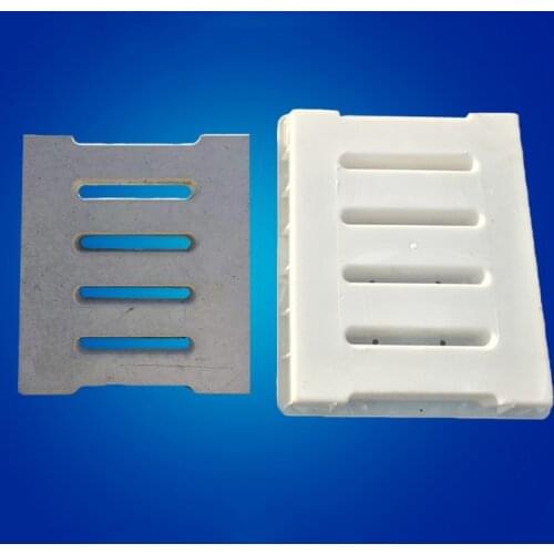 DIY Plastic Molds For Paving Slabs Concrete Square Well Cover Rainwater Grate Mould Plaster Stone Drain Cover Cement Molds
