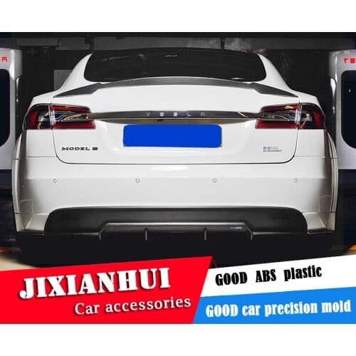 For Tesla model s Spoiler Carbon Fiber Material 2012-2019 m4 Performance Style Spoiler For Tesla model s Spoiler