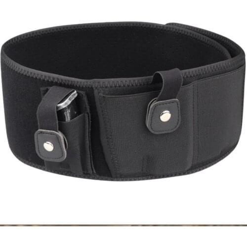 Tactical Outdoor Hidden Left Right Hand Invisible Belt Multifunctional Pistol Holster Conceled Magazine Pouch Inside