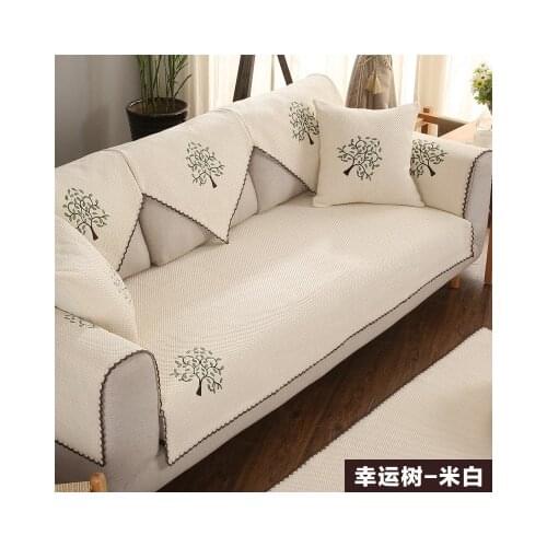 Cloth cotton linen sofa cushion sofa towel sofa cover cover four seasons universal sofa cushion