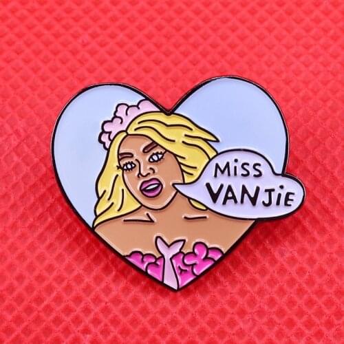 LGBTQA+ Pride Lapel Pin Did you fall in love with Miss Vanjie like I did this season of Rupauls Drag Race