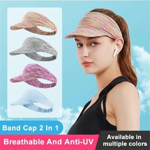 Women Cycling Cap Summer Outdoor Sports Running Headwear Bandana Breathable Mtb Bicycle Cycling Hair Visor Head Band