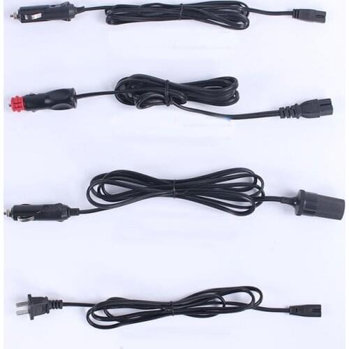 1pcs Car refrigerator charging cable smoke plug electrical household line extension Extension cord