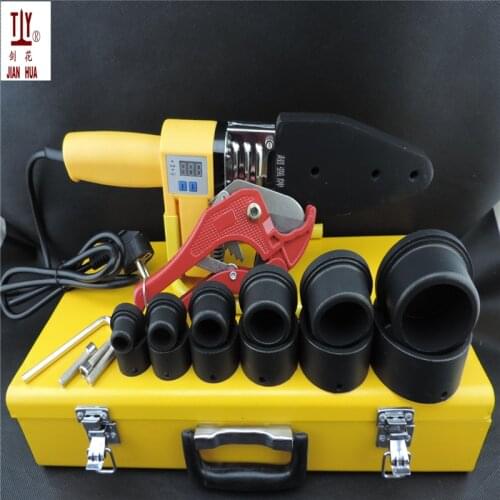 Free shipping 20-63mm US Plug 110V Microcomputer digital display fuser pvc plastic tubing PPR welding machine plastic welder