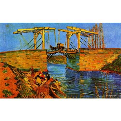 Bigger is Better 400x300MM Magnets JM10042 Painting_of_Vincent_Van_Gogh_-_The_river