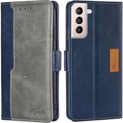 Case For Samsung Galaxy S21 Plus Ultra 5G Cover Flip Leather Wallet Book Card Coque For Samsung S21 S 21 Luxury Magnetic Cases