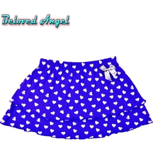 European Style Star Dot Stripe Print Children Baby Girl Summer Tutu Skirts Fashion Princess Short Skirt Pettiskirt Kids Clothes
