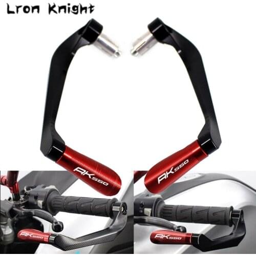 For KYMCO AK550 AK 550 2017 2018 2019 Motorcycle CNC Handlebar Grips Guard Brake Clutch Levers Guard Protector