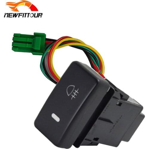 For Honda Civic 2012 -2014 Accord CRV Fit Car Rear Fog Light Switch Button With Connection Wire