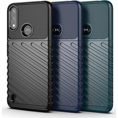 Fashion ShockProof Full Soft TPU Silicone Cover Motorola Moto E7 Power Case For Moto E7Power E 7 Protective Phone Bags