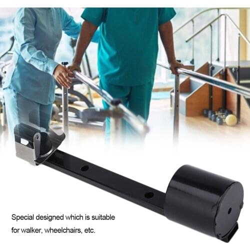 Portable Crutch Bracket Holder Prevents Crutches From Swinging Pedestrian Assisted Mobile Scooter Wheelchair Walker Household