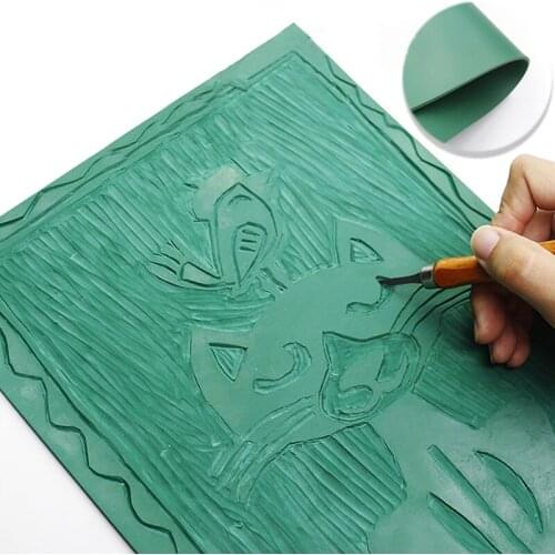 Engraving Rubber Sheet For Children Beginners Engraving Pvc Rubber Sheet Printing Ink Rubber Sheet Engraving Accessories