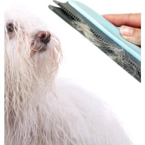 Cat Brush Comb for Cats Accessories Removes Hairs Cat and Dogs Silicone Dog Brush Grooming Supplies Pet Cleaning Hair Bed Carpet