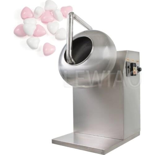 Chocolate Coating Pan Sugar Polishing Candy Snack Making Machines For Nuts Peanuts Sugar Candy Coating Machine