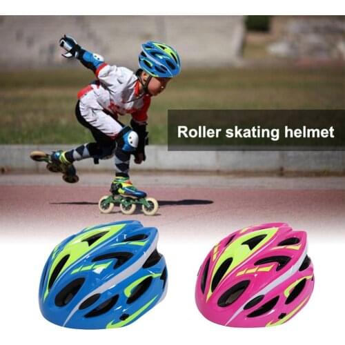 PC EPS Bike Helmet Professional Safe PC Portable Skating Adults Bicycle Helmet For Toddler To Youths Ages Safety Protective Gear