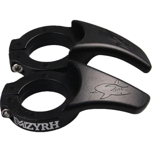 1Pair Bicycle Deputy Handle Plastic Anti-slip Bike Secondary Rest Handlebar Lightweight Handlebars With Lock Ring Kit