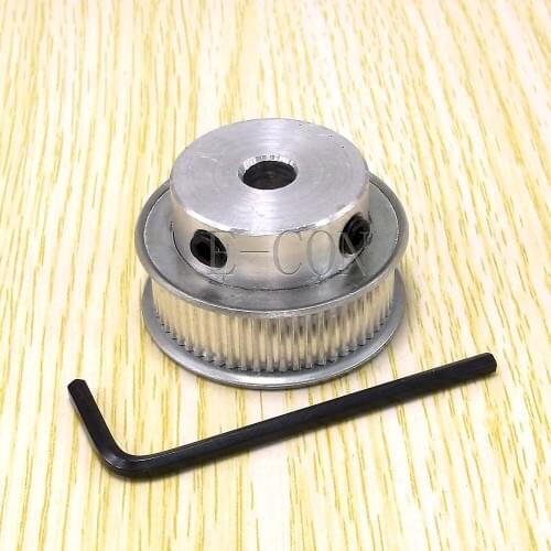 1pcs MXL Aluminum Timing Belt Pulley 60 Tooth 0.08" Pitch for Stepper Motor