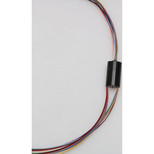1PC 4 Channels Wires 2A Outer Diameter 8mm Mini Slip Ring Conductive Electric Slipring Rotary Joint for RC Micro Drone PTZ