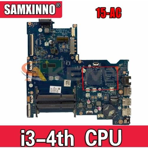 815239-501 815239-001 For HP Pavilion 15-AC TPN-C125 250 G4 I3-4005U Laptop Motherboard LA-C701P SR1EK DDR3 Notebook Mainboard