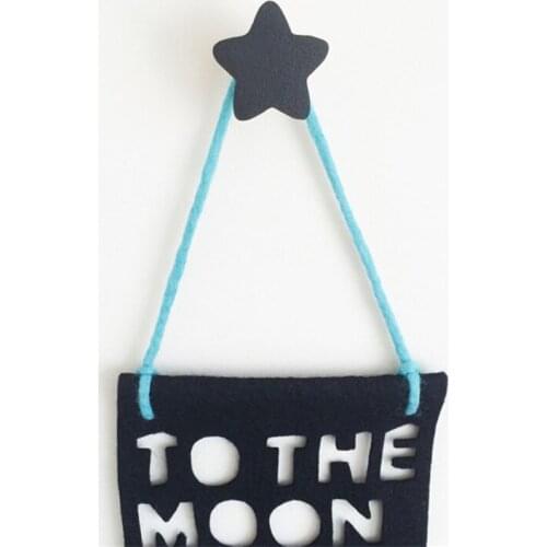 Baby Child Kids Room Wooden Wall Decorative Hooks Holder Hanger Organizer For Kitchen Key Clothes Store Ornament Hanger