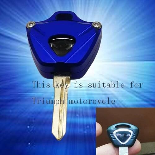 For Triumph DAYTONA 675 R SPEED TRIPLE 1050/S/R TIGER 1050/Sport Motorcycle key cover shell cover key chain key chain