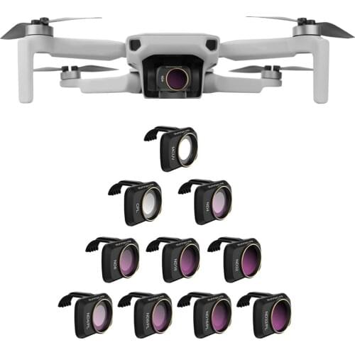 Lens Filters For DJI Mavic Mini Drone Gimbal Camera CPL UV ND4 ND8 ND16 ND32 Multi Coated Filters Kit Accessories