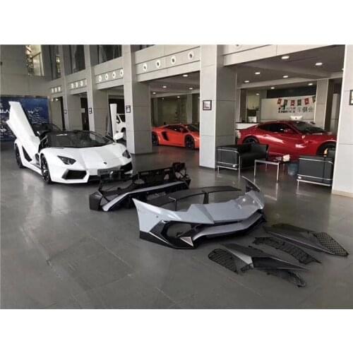 Suit For Lp700 Lamborghini 720 Upgrade 750sv Surround Bumper Front Rear Bar Carbon Fiber Tail