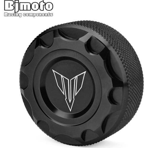BJMOTO mt07 Motorcycle Rear Brake Fluid Reservoir Cap Oil Cup For Yamaha MT-09 mt09 fz09 MT-07 FZ07 MT-03 mt03 MT25 2015-2020