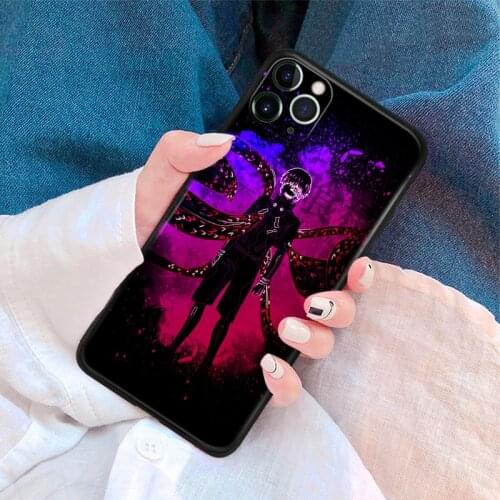 Kaneki Ken Tokyo Ghoul anime For iPhone se 6 6s 7 8 plus x xr xs 11 pro max soft silicone phone case cover shell