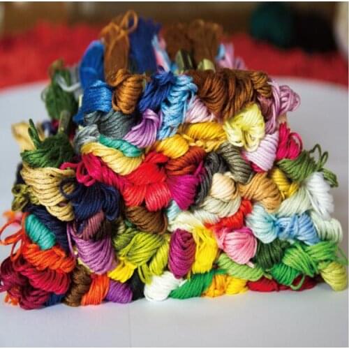 ONEROOM 100pcs 100color embroidery wiring handmade DIY colored Cotton Sewing accessories Cotton Thread LYQ