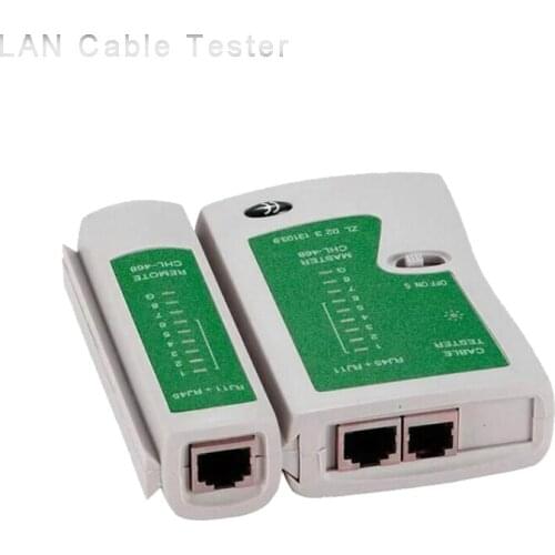 Professional LAN Cable Tester RJ45 RJ11 RJ12 CAT5 UTP LAN Network Cable Tester Networking Repair Tools Kit Drop Shipping