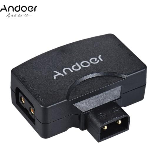 Andoer D-Tap to 5V USB Adapter Connector for V-Mount Camcorder Camera Battery for BMCC for iPhone iOS Android Smartphone Monitor
